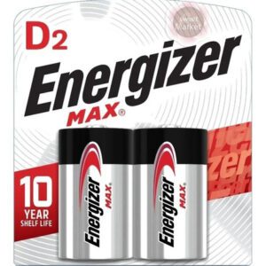 PILA ALCALINA ENERGIZER LR20/D BL-2