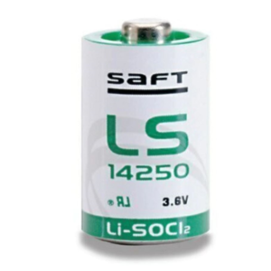 LS14250 , 3.6v , 1200mah BATERIA DE LITIO 1/2 AA SAFT